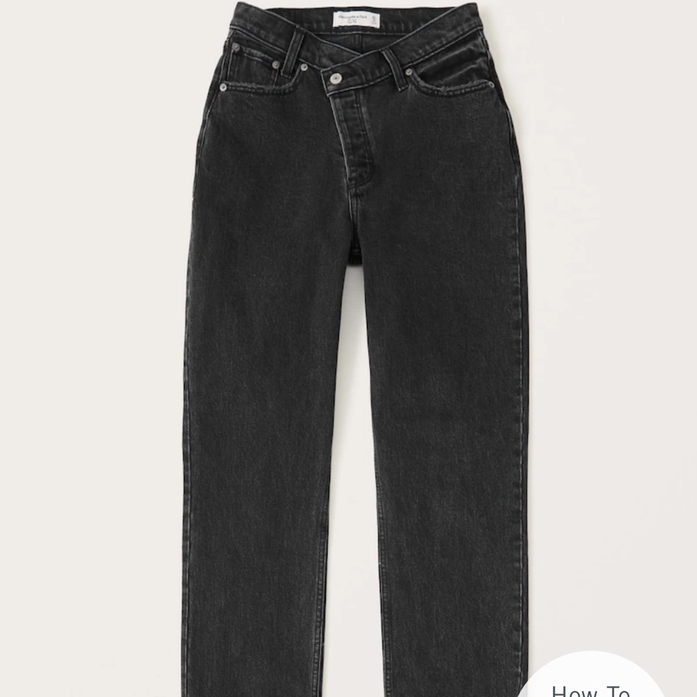 Abercrombie Vintage High Rise Dad Jeans